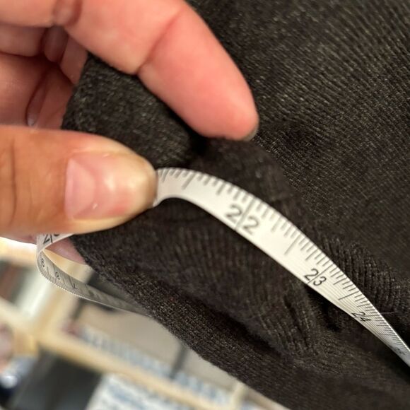 Lane Bryant Long Sleeve Wrap Sweater Gray Midi Dress NWT - Picture 12 of 12